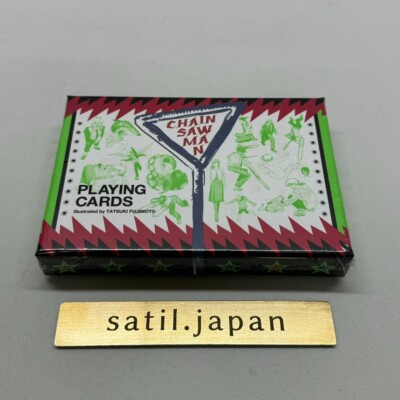 Chainsaw Man Foil stamped Playing Cards Trumps Jump Festa 2022