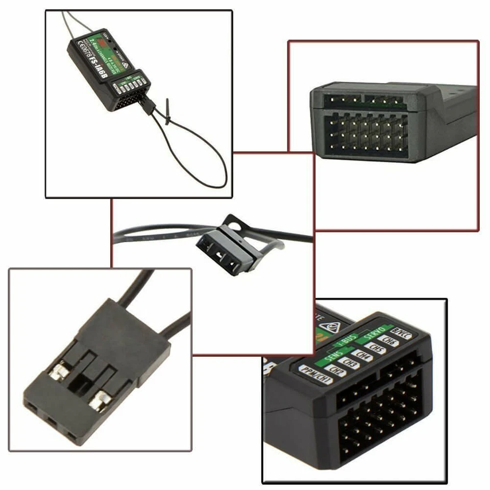 Flysky FS-iA6B FS-iA10B Empfänger 2,4G 6/10CH für Flysky FS-i6 FS-i10 Sender DE - Bild 4 von 4