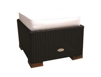 Royal Teak Chafb Charleston Footrest Black on sale Royal Teak Chafb Charleston Footrest Black on sale