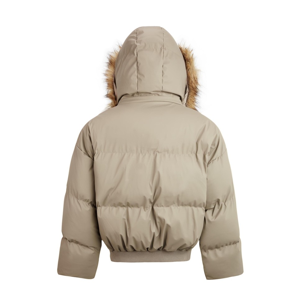 Men's Vintage Casual Winter Plush Parka with Fur Collar