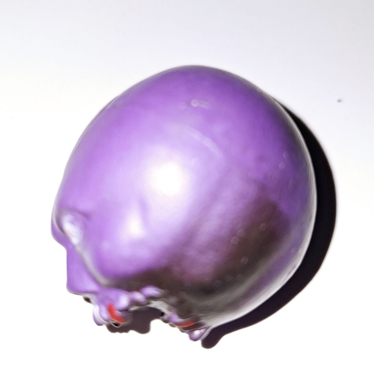 🔥Vintage Mad Crazy Scary Gross Monster ZOMBIE Head Purple 🔥Vintage Mad Crazy Scary Gross Monster ZOMBIE Head Purple