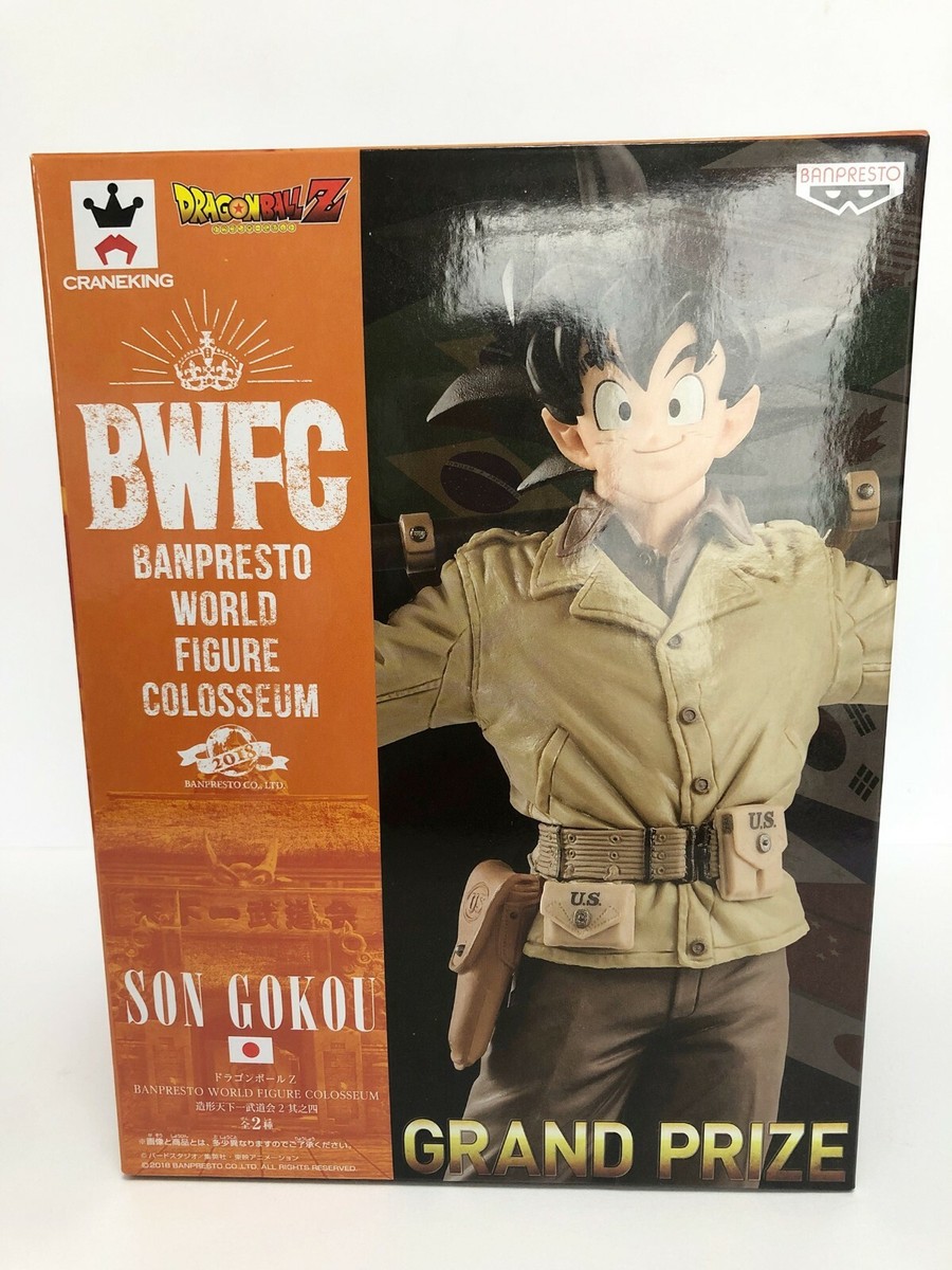 BANPRESTO BWFC SON GOKOU 未開封 GRAND PRIZE F/S DRAGON BALL Z GT KAI BWFC Son Gokou World Figure