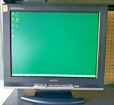 LCD Monitor 20" Philips Professional Brilliance VGA DVI SPEAKERS 200P3G/74H