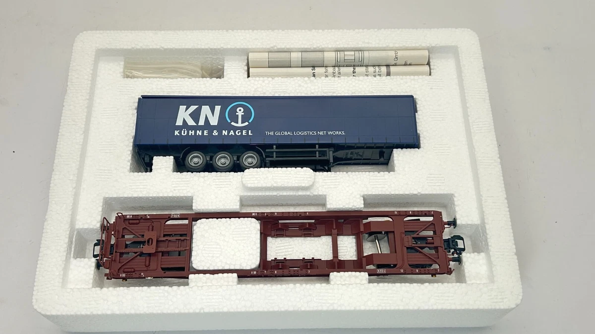 Set de 2 wagons de transports Märklin HO, ave emb. original im Kanton