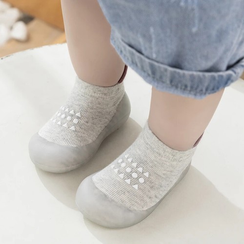 2025 Herbst Baby Kleinkind erste Laufsocken Schuhe Mädchen Jungen weiche Sohle rutschfest - Bild 9 von 29