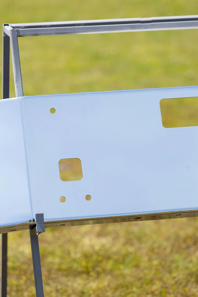 Parachoques Kenworth T800 - 14" cromo no cónico - mercado de accesorios 2004-2020 EE. UU.  Foto 2 de 4