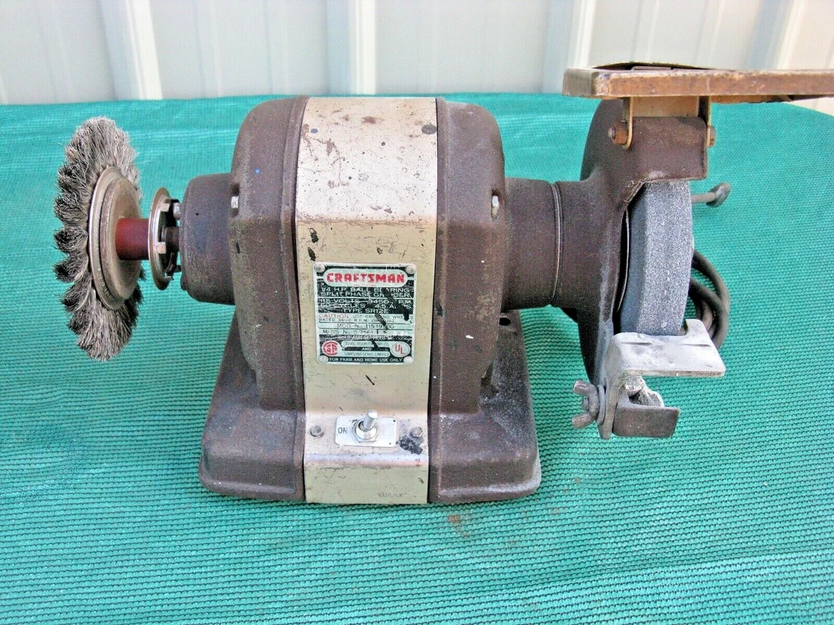 Vintage bench grinder deals