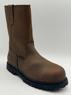 Wolverine Iron Ridge Steel Toe Work Boots Mens 11.5 Brown ASTM F2413-18 M/I/C EH Wolverine Men main image 4