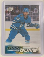 Nick Cicek 2022-23 UD Extended Series Base Young Guns #707 - San Jose Sharks