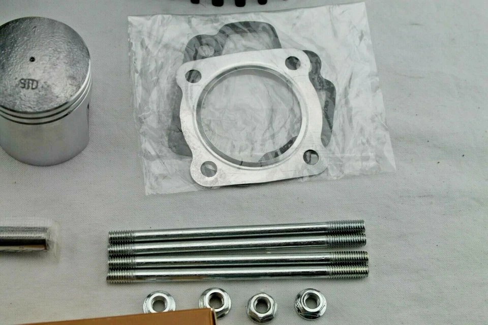 Yamaha PW50 60CC Big Bore Kit Cylinder Piston Ring Top End Rebuild For 1981-2022 - Image 3 of 4