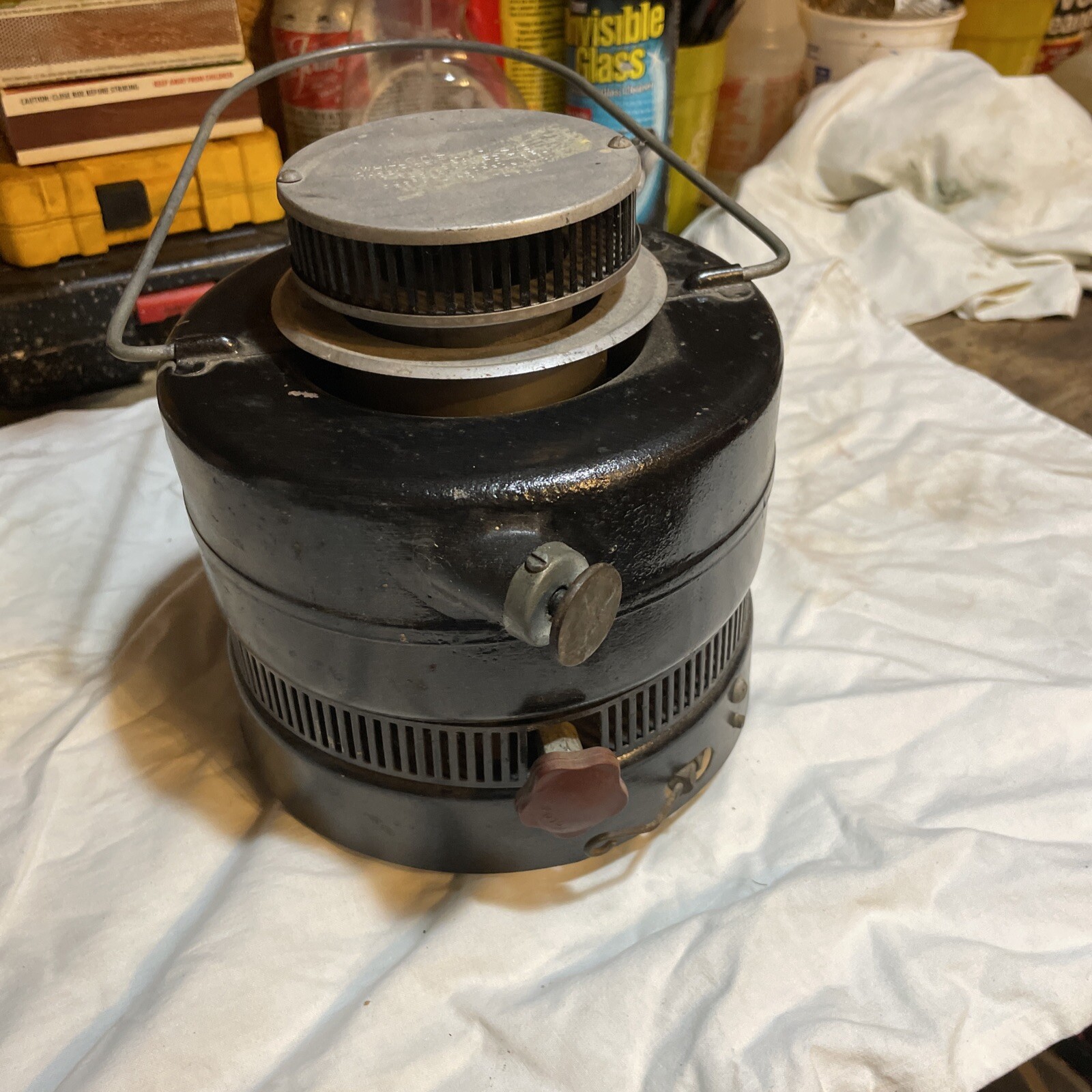 Vintage Kamplite Lantern Model IL12 Inverted Gas KingSeeley Corp. For