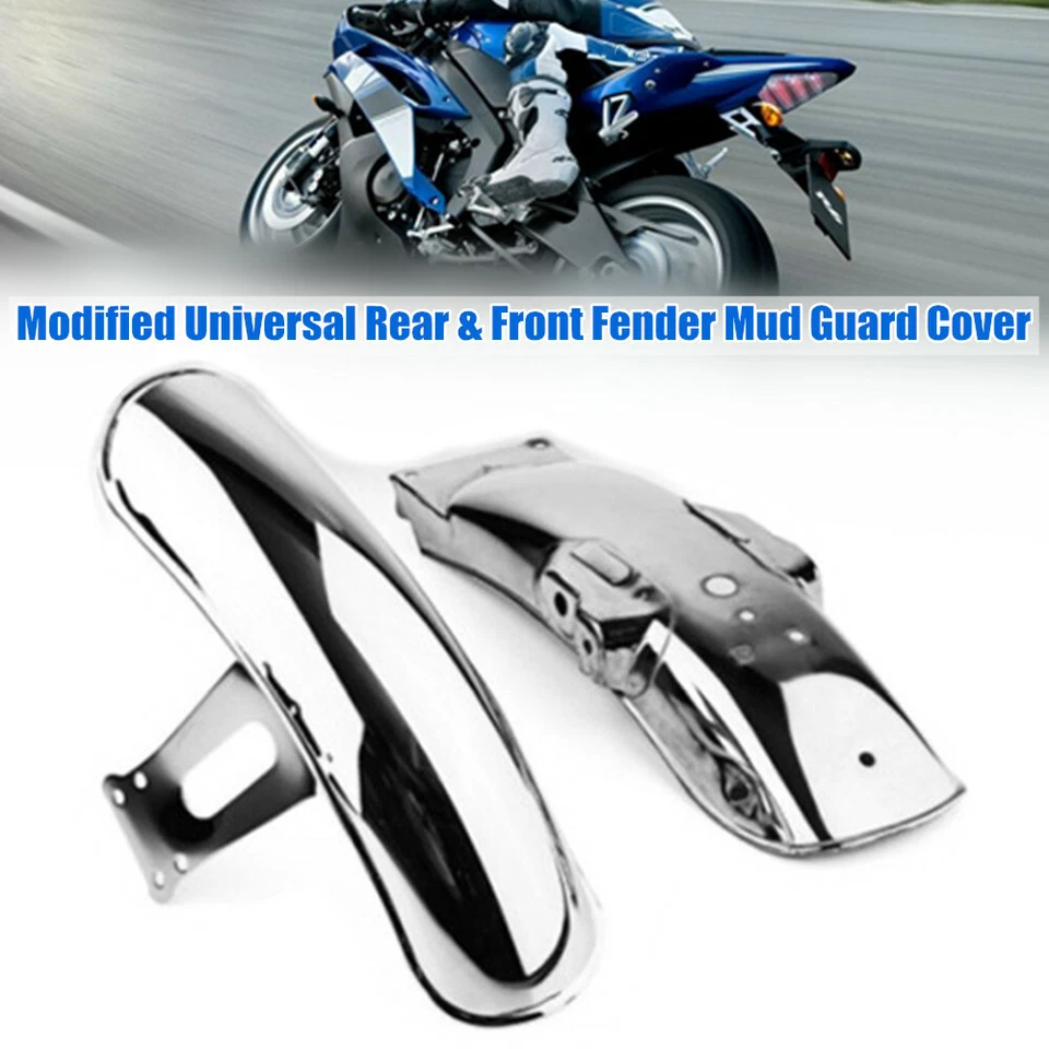 Universal Splash Proof Mudguard Cover Scooter Motorcycle Refit Rear-Front Fender - Image 3 of 4