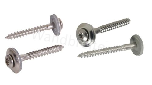 Spenglerschrauben Edelstahl 2-teilig mit EPDM-Dichtscheibe D15mm V2A rostfrei - Bild 2 von 4
