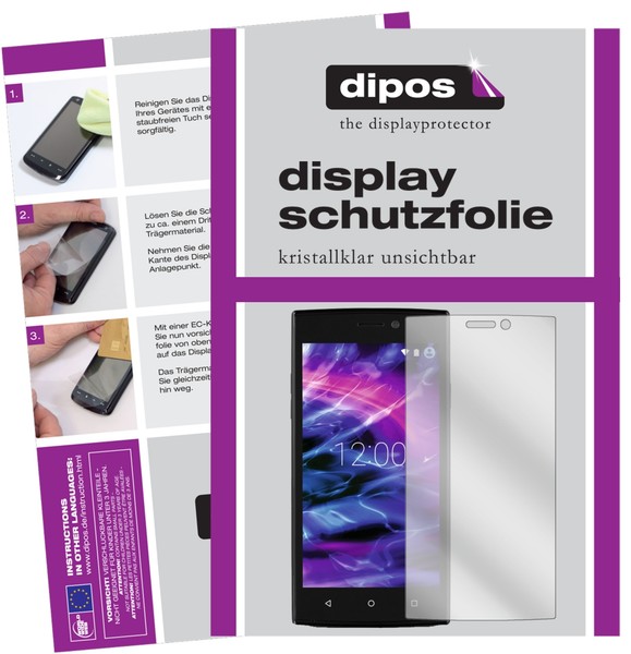 6X Schutzfolie FüR Medion Life E5005 Klar Displayschutzfolie Folie Dipos-image