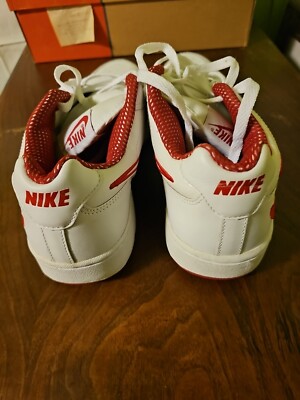 Vintage Nike WMNS Franchise Low Plus Red Heart 310346-111 Sz 9.5