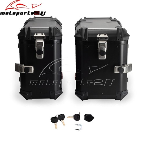 Motorcycle Tail Box Trunk Luggage Side Storage Carrier Case For Pan America 1250 - Picture 3 of 11