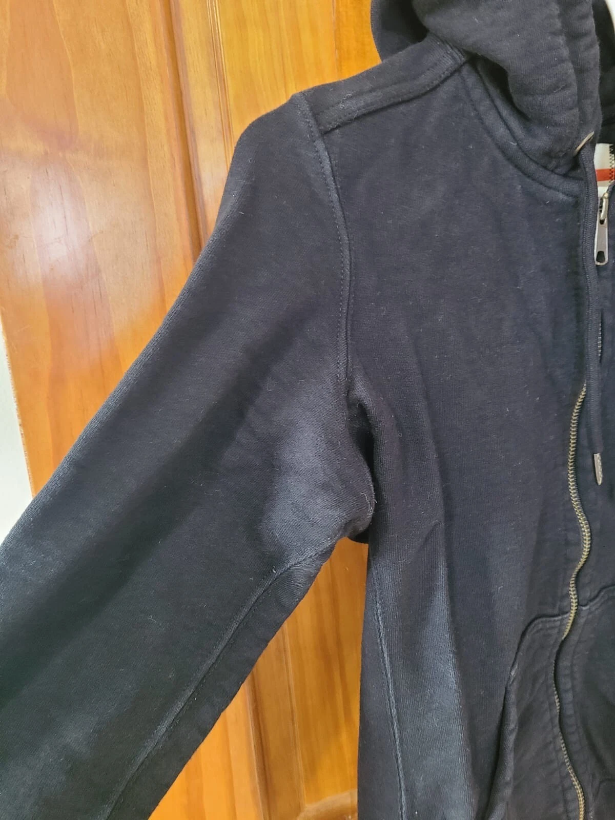 VETEMENTS Felpa con cappuccio pesante American Giant donna classica full zip taglia XS