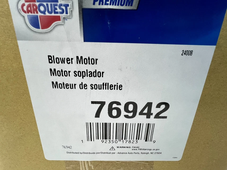 Motor soplador de climatización para Chrysler Voyager 06-07 Dodge Caravan 20-23 76942 Foto 2 de 4