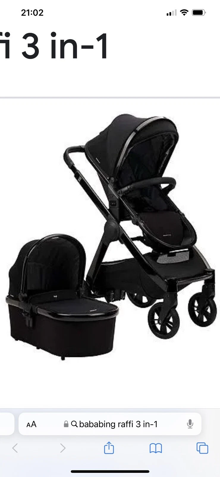 pram 3 in 1
