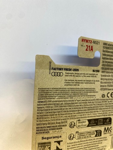 Rare Error Hot Wheels 87' 87 Audi Quattro Series 2025 Factory Fresh Sealed Mint - Picture 20 of 20