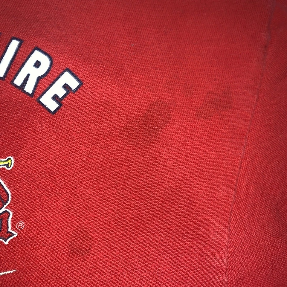 Camiseta deportiva majestuosa vintage 1998 de los Cardenales de San Luis Mark McGwire juvenil XL Foto 4 de 4