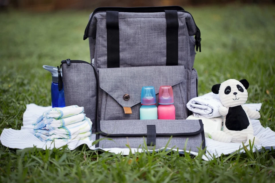 Mochila Bolsa de Pañales de Viaje Premium con Cambiador para Bebés Niños y Niñas Foto 4 de 4