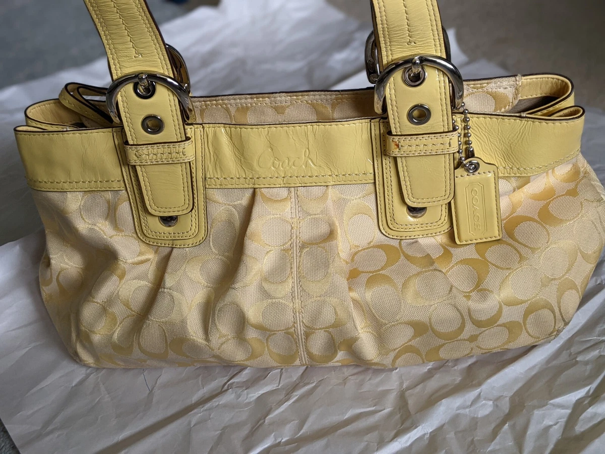 VINTAGE 1950s Plastic Bubble Beaded Pale Yellow Top Handle Bag (M) – The  Freperie