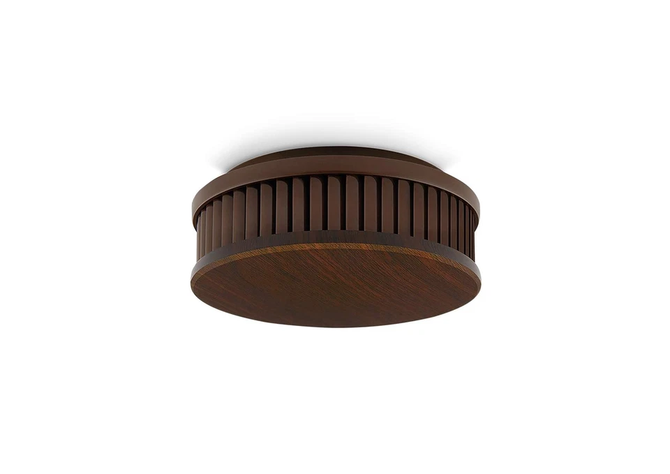 Pyrexx PX-1C Funk Rauchmelder 10 Jahre Batterie mit Magnet-Halterung Holzdunkel