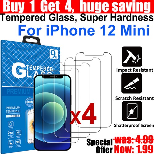 Tempered Glass Screen Protector For iPhone 14 13 12 11 Pro Max Mini XS X XR Plus - Picture 23 of 38