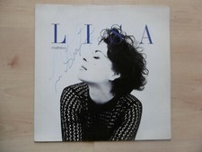 Lisa Stansfield Autogramm signed LP-Cover "Real Live" Vinyl