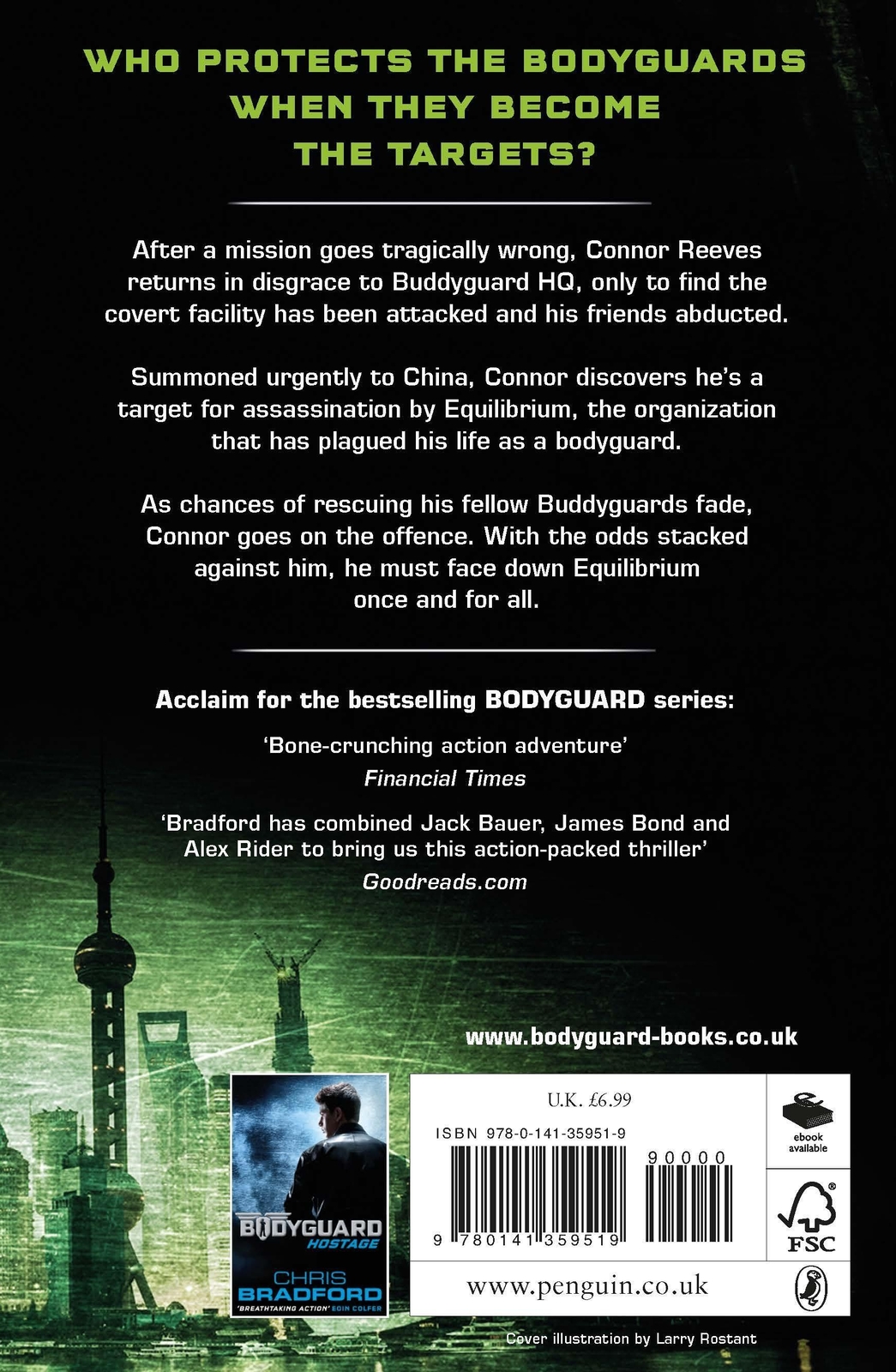 Thumbnail - Bodyguard 06: Fugitive Chris Bradford Taschenbuch 368 S. Englisch 2018