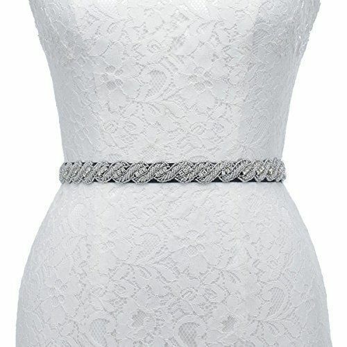 Handmade Rhinestone Crystal Wedding Belts Bridal Sash for Bride Bridemsaid Dress - Picture 2 of 29