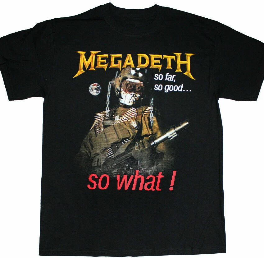 Megadeth So Far,So Good,So What 1988 Shirt
