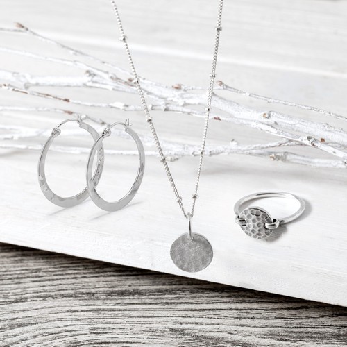 Pendant Necklace for Women, .925 Sterling Silver, Jewelry Gift Ideas, 'Satell... - Picture 8 of 9