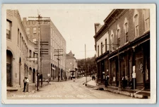 1935 Street Scene Telephone Central City Colorado CO Sanborn Vintage Postcard