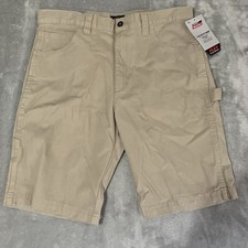 Dickies Flex Utility Short Mens 34 Shorts Regular Fit 11  Inseam Khaki