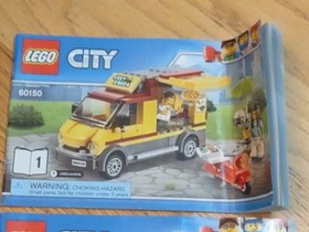 Lego City 60150 City Pizza Book 1 & 2 Instructional Manual Only