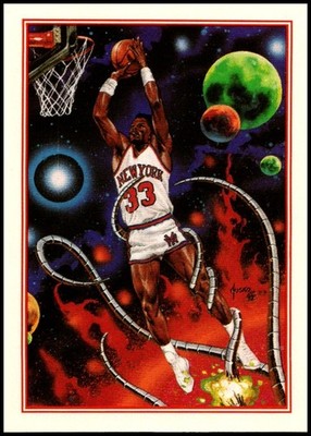 1992-93 NBA Hoops #AC1 Patrick Ewing - ''Patrickman'' HOF FREE SHIPPING!