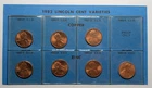 1982 Lincoln Cent Varieties UNC