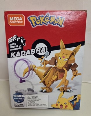 MEGA CONSTRUX POKEMON KADABRA BUILDING KIT #GKY87 - NIB