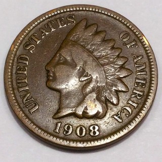 1908 S Indian Head Penny Beautiful Coin Rare Date