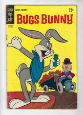 Buggs Bunny # 125 Gold Key Comics Silver Age (Sept 1969) GDVG