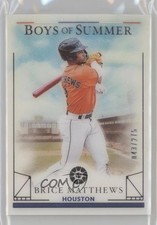 2024 Panini Boys of Summer 43/275 Brice Matthews #27 2a9