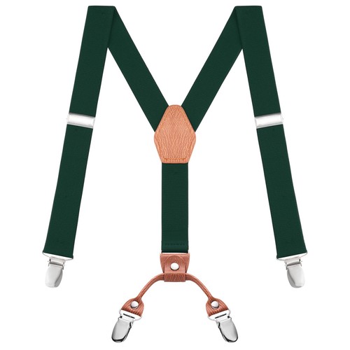 Buyless Fashion Adjustable Suspenders Kids - 26" Elastic Straps 1" - Y Back - Picture 43 of 91