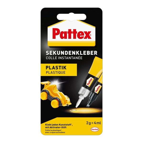 6X H. Pattex Sonstige 9H PSA1C Sekundenkl. Pattex Plastik Bk PSA12-image