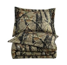 Chezmoi Collection Salem 3-Piece Cabin Lodge Forest Woods Comforter Set