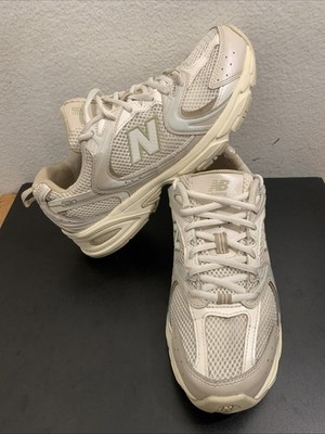 New Balance 530 MR530AA Beige Angora Sneakers Men Size 8 D Women