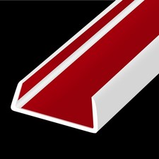 Rubber Edge Trim, Flexible Self-Adhesive U-Shaped Peel and Stick Banding, 1-1...