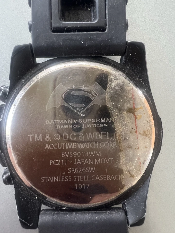 Reloj Hombre Batman v Superman "Dawn of Justice" Exclusivo. Foto 2 de 4