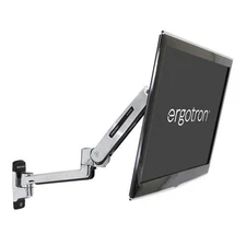 Ergotron LX Sit-Stand Wall Mount Monitor/TV Arm, Up To 42'' 7-25lbs (45-353-026)
